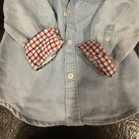 Ben Sherman boys long-sleeved button-down shirt in size 4T. - Picture 7 of 7